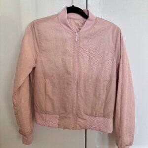 Reversible Pink Bomber Jacket
